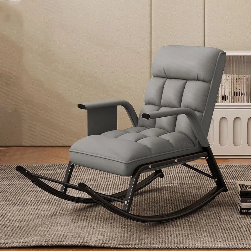 ChandeliersDecor.com-Sofa Chairs and Stools-Arm Rest Modern Vintage Merged Rocking Chair