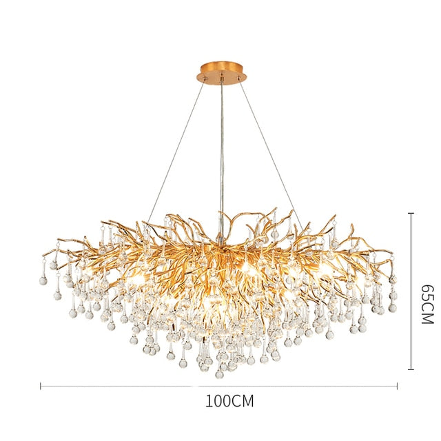 ChandeliersDecor.com-Kitchen Island-Artpad Rectangular Crystal Chandelier