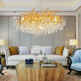 ChandeliersDecor.com-Kitchen Island-Artpad Rectangular Crystal Chandelier