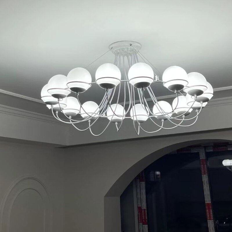 ChandeliersDecor.com-Chandeliers-Astep Opaline Suspension Chandelier - Make a Statement