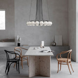 ChandeliersDecor.com-Chandeliers-Astep Opaline Suspension Chandelier - Make a Statement