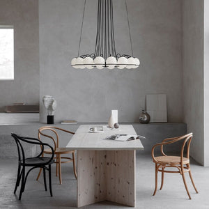 ChandeliersDecor.com-Chandeliers-Astep Opaline Suspension Chandelier - Make a Statement