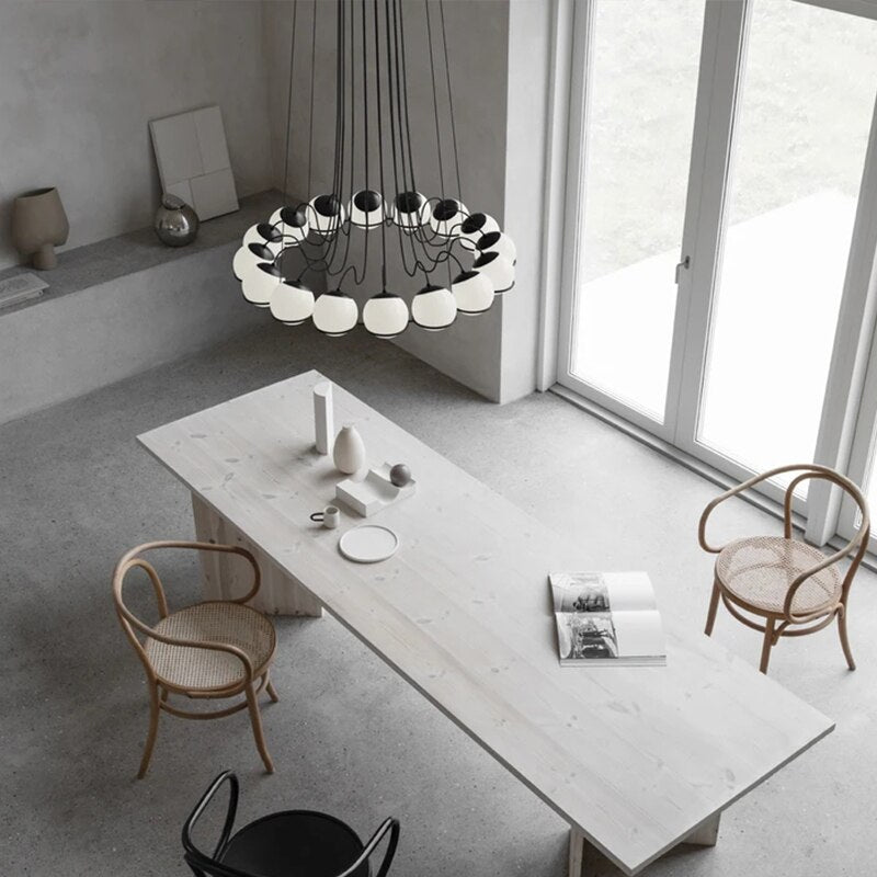 ChandeliersDecor.com-Chandeliers-Astep Opaline Suspension Chandelier - Make a Statement