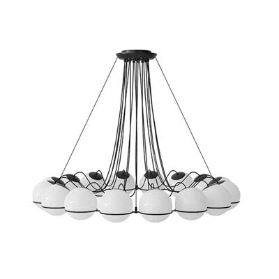 ChandeliersDecor.com-Chandeliers-Astep Opaline Suspension Chandelier - Make a Statement
