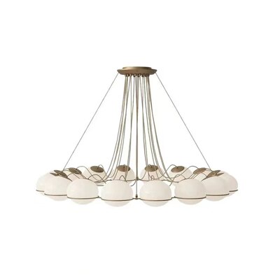 ChandeliersDecor.com-Chandeliers-Astep Opaline Suspension Chandelier - Make a Statement