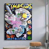 ChandeliersDecor.com-Wall Posters-Astronaut Canvas Wall Art