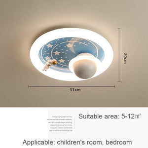 ChandeliersDecor.com-Kids Room Nursery Lighting-Astronaut Ceiling Light: Illuminate Your Space