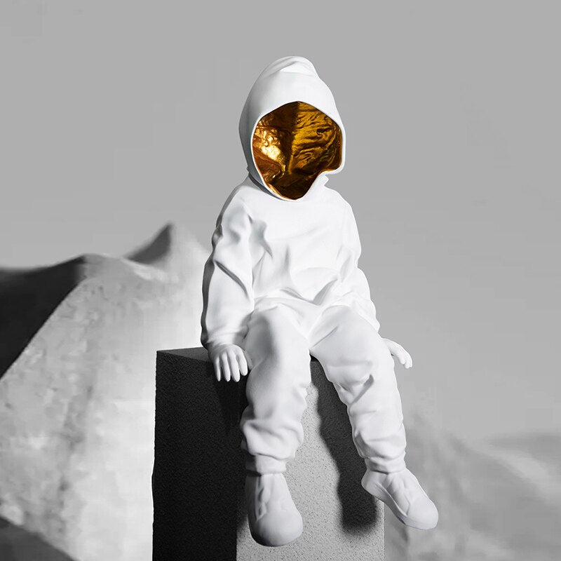 ChandeliersDecor.com-Kids Statues-Astronaut Direct from Space in Kitchen Statue
