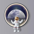 ChandeliersDecor.com-Kids Room Nursery Lighting-Astronaut on Moon Wall Light: Illuminate with Space