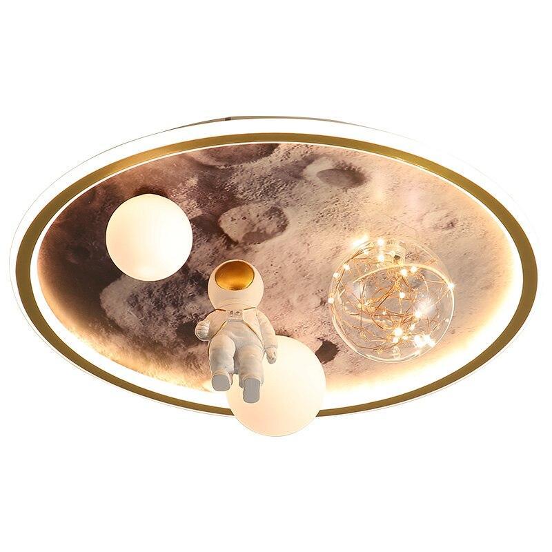 ChandeliersDecor.com-Kids Room Nursery Lighting-Astronauts Led Lights Chandelier Kids Room