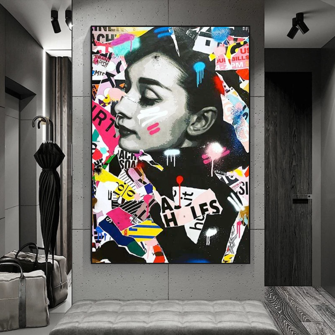 ChandeliersDecor.com-Audrey Hepburn Wall Art-Audrey Hepburn Art - Timeless Masterpieces