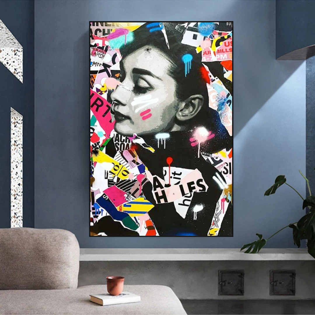 ChandeliersDecor.com-Audrey Hepburn Wall Art-Audrey Hepburn Art - Timeless Masterpieces