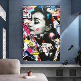 ChandeliersDecor.com-Audrey Hepburn Wall Art-Audrey Hepburn Art - Timeless Masterpieces