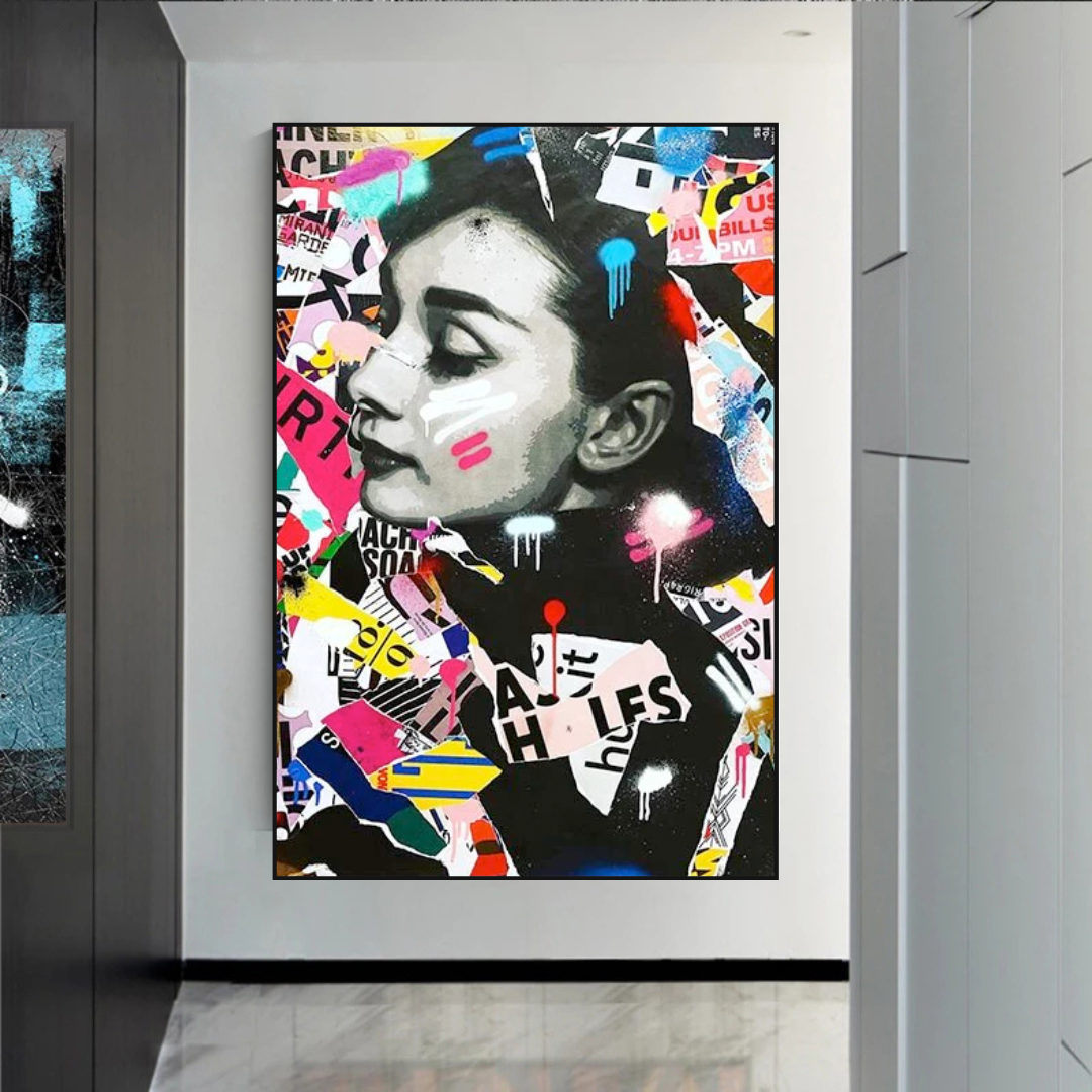 ChandeliersDecor.com-Audrey Hepburn Wall Art-Audrey Hepburn Art - Timeless Masterpieces