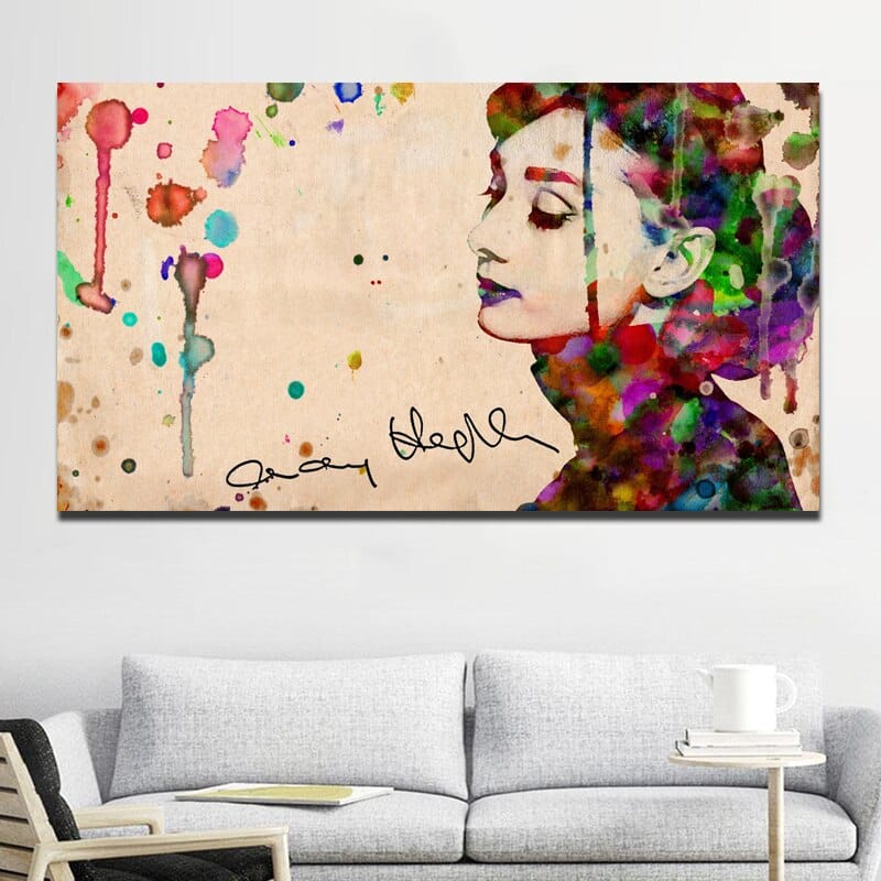 ChandeliersDecor.com-Audrey Hepburn Wall Art-Audrey Hepburn Wall Art - Premium Prints Decor
