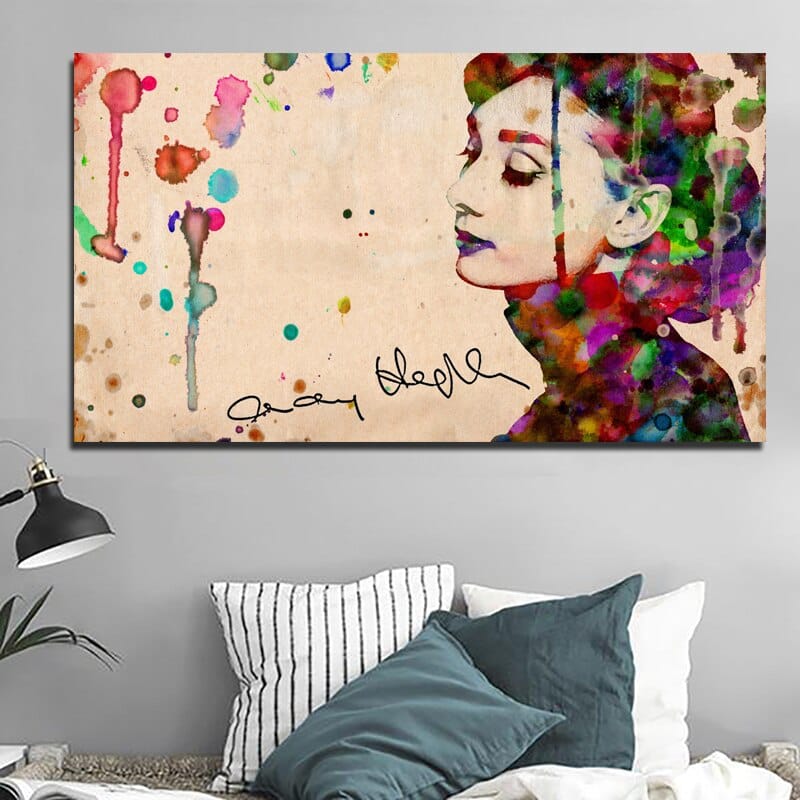 ChandeliersDecor.com-Audrey Hepburn Wall Art-Audrey Hepburn Wall Art - Premium Prints Decor