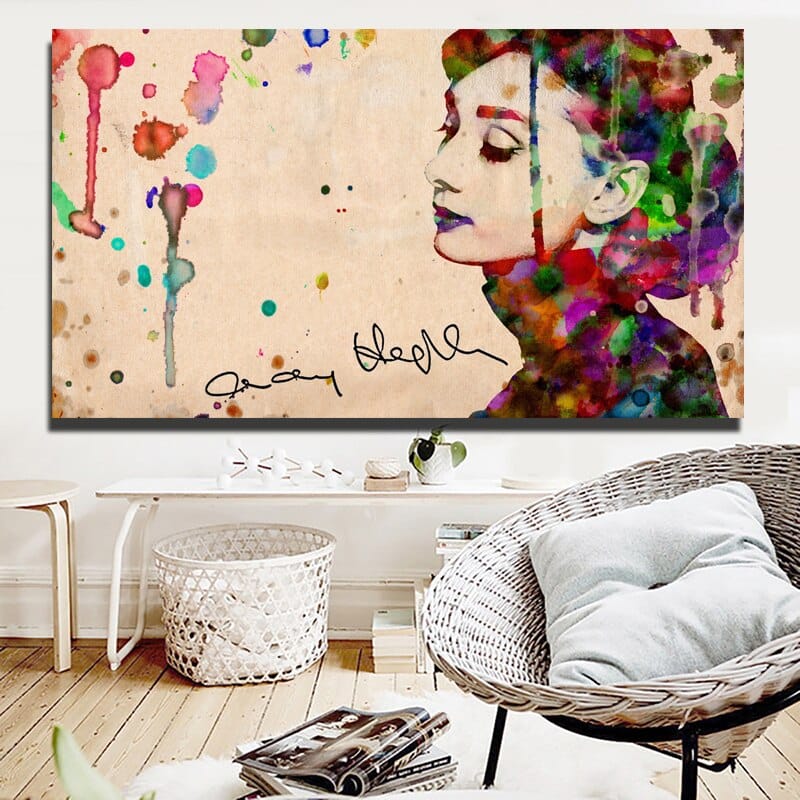 ChandeliersDecor.com-Audrey Hepburn Wall Art-Audrey Hepburn Wall Art - Premium Prints Decor