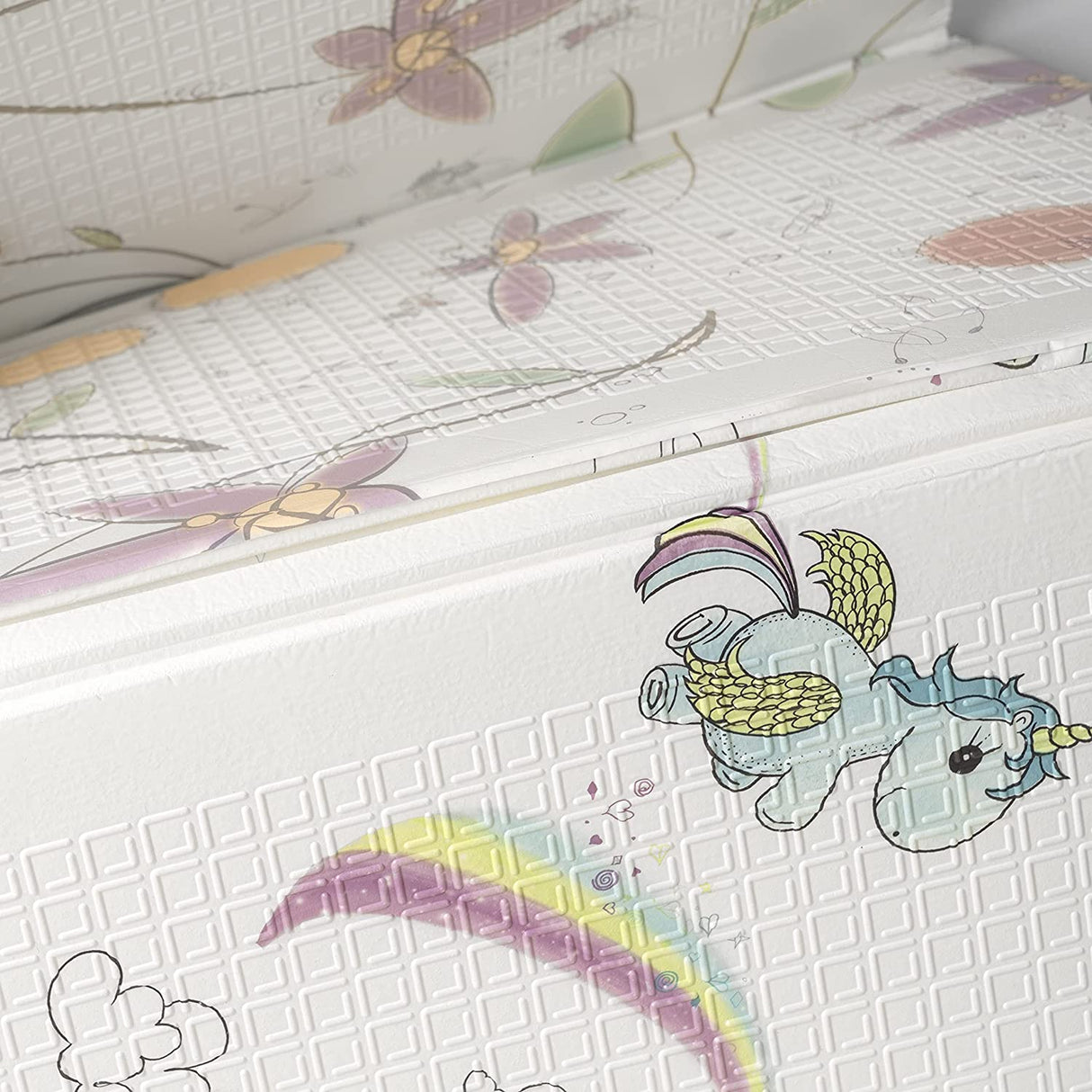 ChandeliersDecor.com-Play Mats-Babies' Floral Play Mats: Blossoming Fun for Little Ones