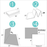 ChandeliersDecor.com-Play Mats-Babies' Floral Play Mats: Blossoming Fun for Little Ones
