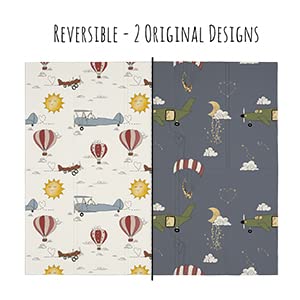 ChandeliersDecor.com-Play Mats-Babies: Planes Play Mat for Fun and Development