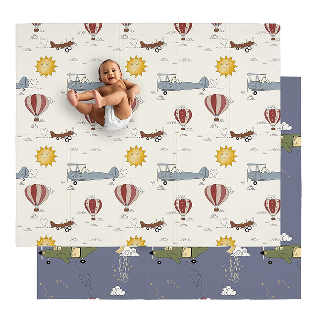 ChandeliersDecor.com-Play Mats-Babies: Planes Play Mat for Fun and Development