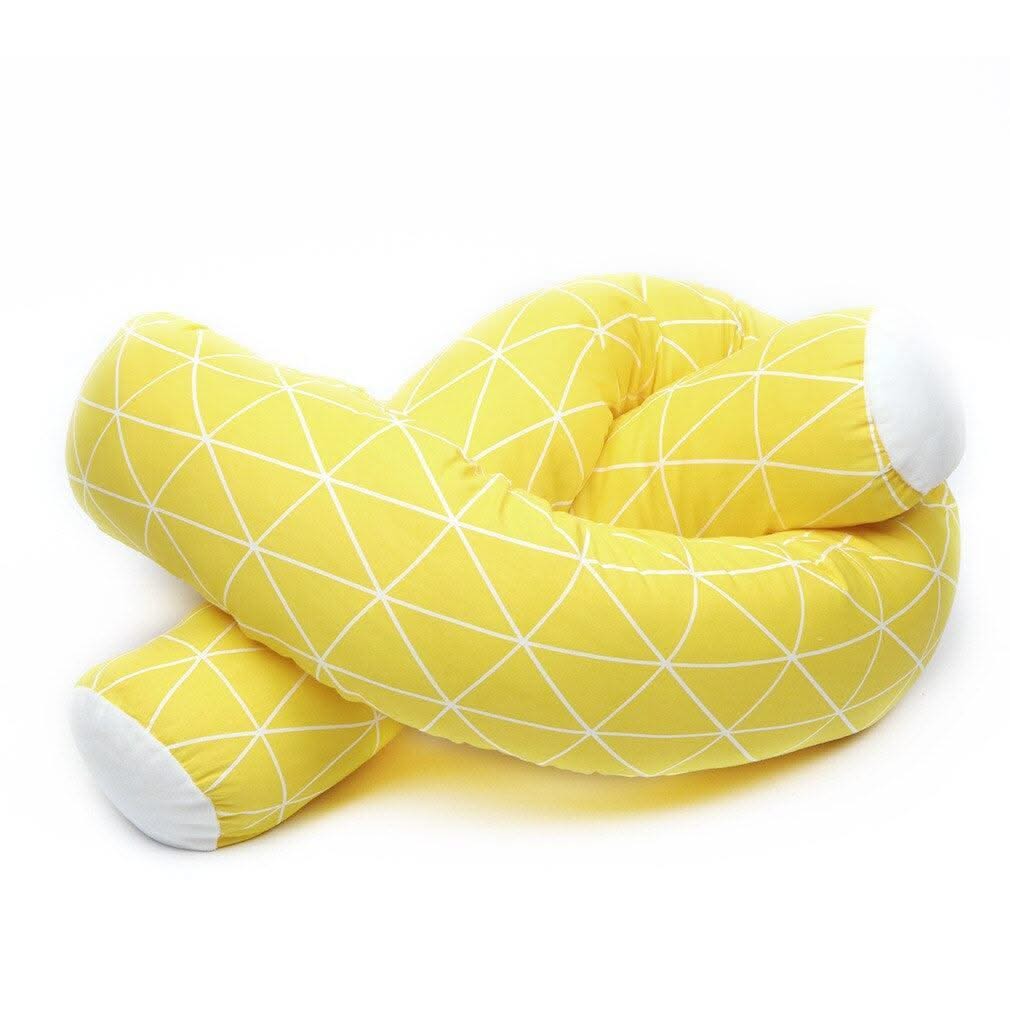 ChandeliersDecor.com-Crib Bumper-Baby Braid Crib Bumper: Essential Nursery Safety Solution