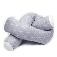 ChandeliersDecor.com-Crib Bumper-Baby Braid Crib Bumper: Protect Your Baby's Safety