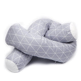 ChandeliersDecor.com-Crib Bumper-Baby Braid Crib Bumper: Protect Your Baby's Safety