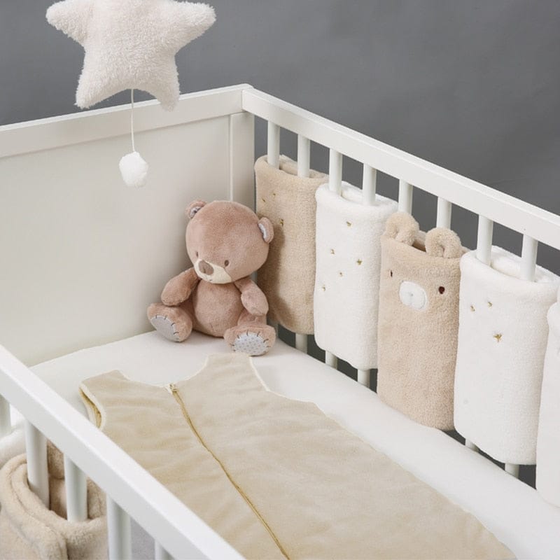ChandeliersDecor.com-Crib Bumper-Baby Crib Bumper Lama Design - Baby Cot Bumper