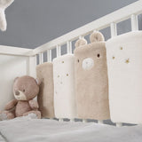 ChandeliersDecor.com-Crib Bumper-Baby Crib Bumper Lama Design - Baby Cot Bumper