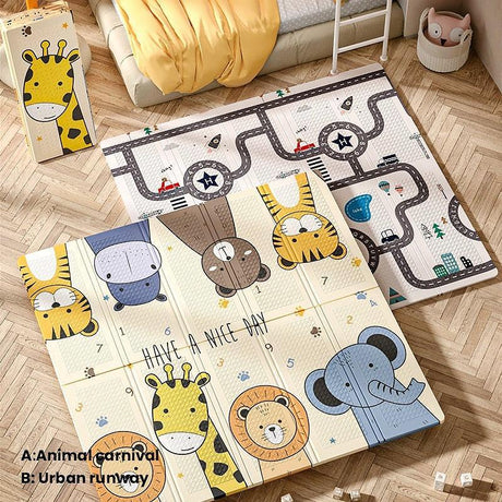 ChandeliersDecor.com-Play Mats-Baby Play Mat Animals Theme - Waterproof