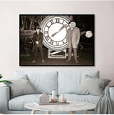 ChandeliersDecor.com-Wall Posters-Back to the Future Film Retro Canvas Wall Art