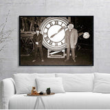 ChandeliersDecor.com-Wall Posters-Back to the Future Film Retro Canvas Wall Art