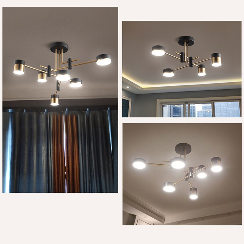 ChandeliersDecor.com-Ceiling Chandelier-Balance: Sputnik Chandelier – Elegant Lighting Fixture