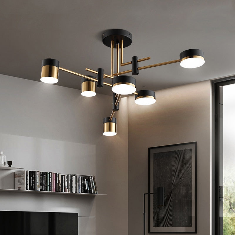 ChandeliersDecor.com-Ceiling Chandelier-Balance: Sputnik Chandelier – Elegant Lighting Fixture