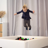 ChandeliersDecor.com-Playpen and Ball Pits-Ball Pool Ball Pit White Soft Play Area | Soft Play Equipment | Activity Toys