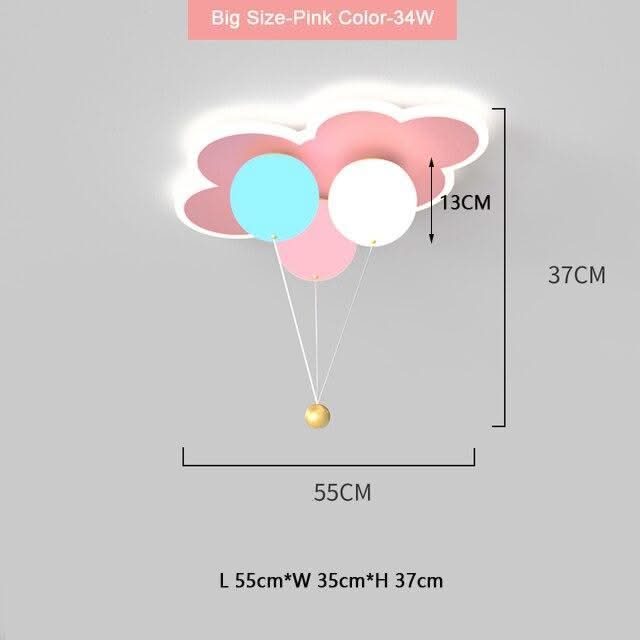 ChandeliersDecor.com-Kids Room Nursery Lighting-Balloons Ceiling Light: Lively and Vibrant Lighting