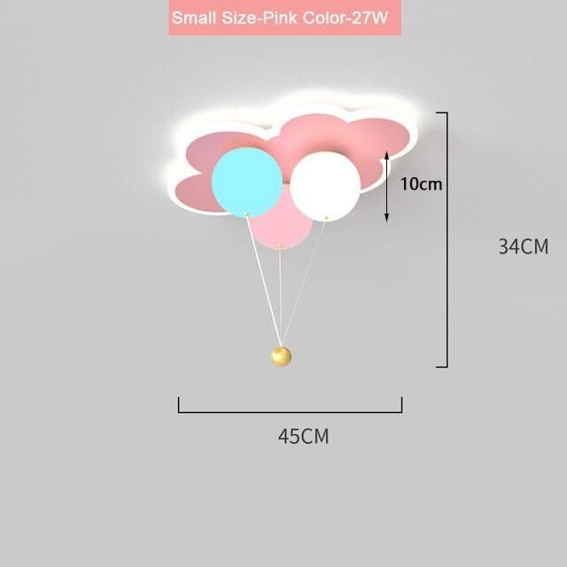 ChandeliersDecor.com-Kids Room Nursery Lighting-Balloons Ceiling Light: Lively and Vibrant Lighting