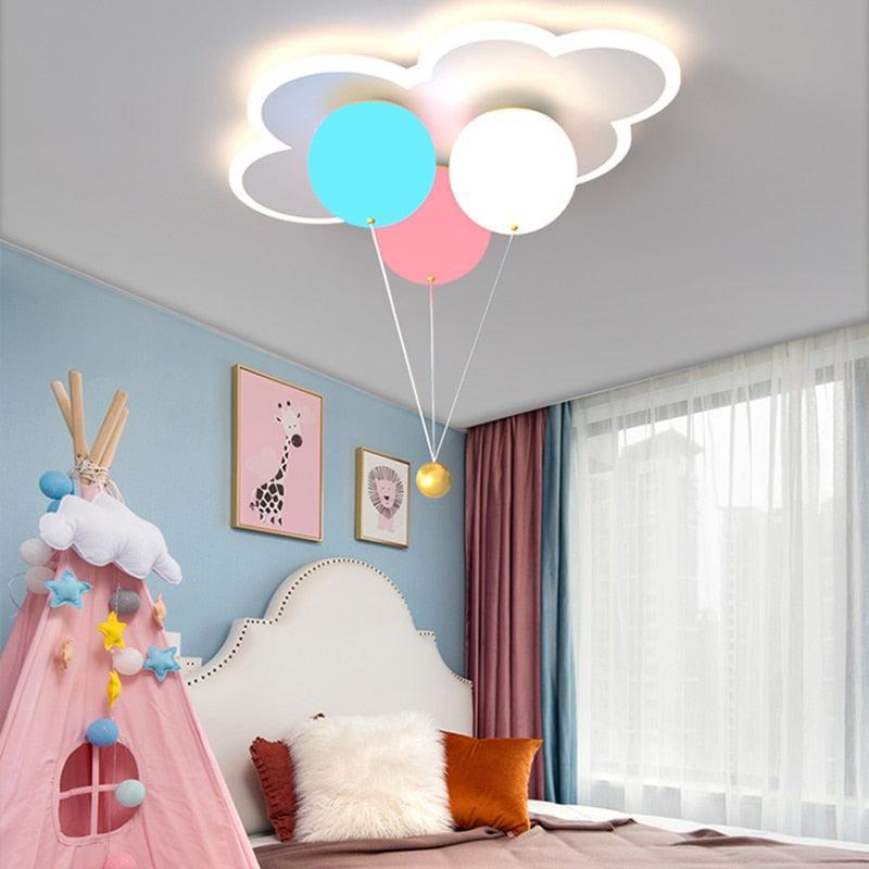 ChandeliersDecor.com-Kids Room Nursery Lighting-Balloons Ceiling Light: Lively and Vibrant Lighting
