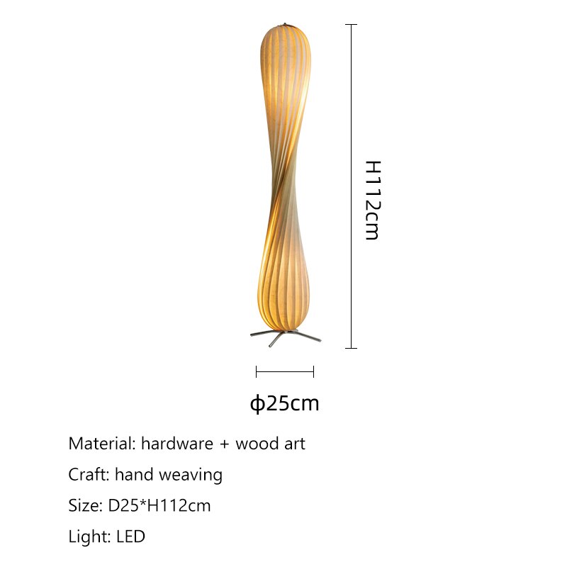 ChandeliersDecor.com-Floor Lamp-Bamboo Floor Lamp - Illuminate Your Space