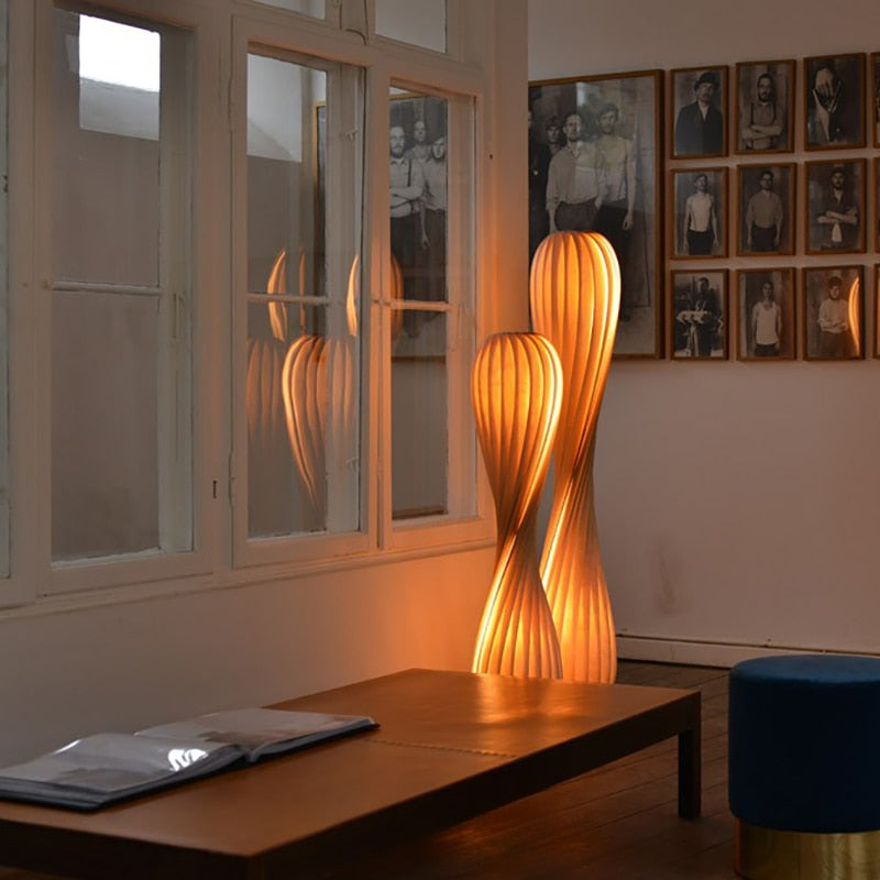 ChandeliersDecor.com-Floor Lamp-Bamboo Floor Lamp - Illuminate Your Space
