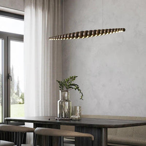 ChandeliersDecor.com-Kitchen Island-Bamboo Wood Globe Bar LED Pendant Light