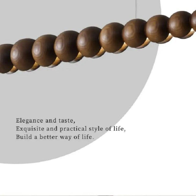 ChandeliersDecor.com-Kitchen Island-Bamboo Wood Globe Bar LED Pendant Light