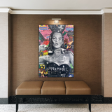 ChandeliersDecor.com-Kate Moss Wall Art-Banksy Kate Moss Graffiti Canvas Wall Art