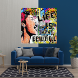 ChandeliersDecor.com-Banksy Wall Poster-Banksy Life is Beautiful: Celebrate Art's Intrigue