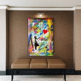 ChandeliersDecor.com-Banksy Wall Poster-Banksy Life is Beautiful Poster: Authentic Expression