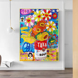 ChandeliersDecor.com-Banksy Wall Poster-Banksy Soup Canvas Wall Art - Modern Urban Street Art Print
