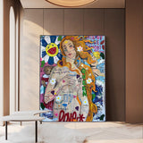 ChandeliersDecor.com-Banksy Wall Poster-Banksy The Birth Of Venus Canvas Wall Art