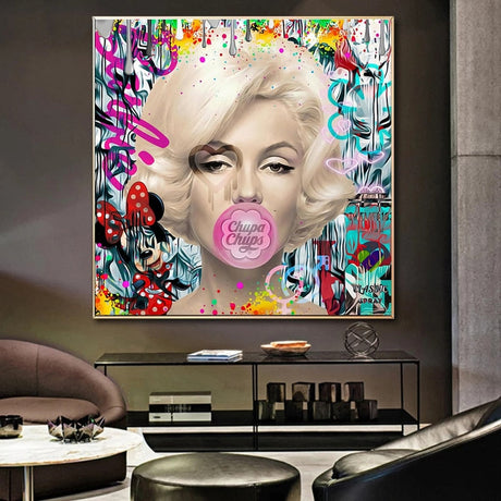 ChandeliersDecor.com-Wall Posters-Barbie | Marilyn Bubble Poster Barbie Enthusiasts
