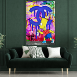 ChandeliersDecor.com-Wall Posters-Bart Simpson Canvas Wall Art: Exquisite Fashion Inspiration